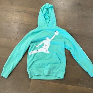 Aqua Air Jordan Sweatshirt Hoodie - boys or girls